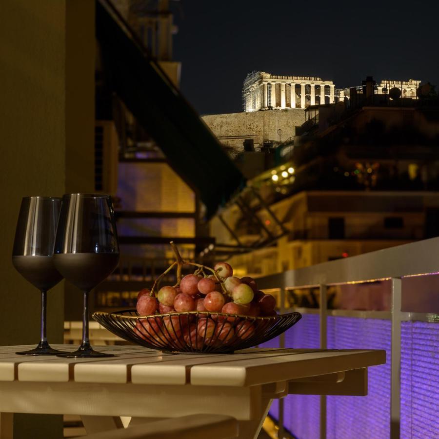 Acropolis Grand Apartment Athen Exterior foto
