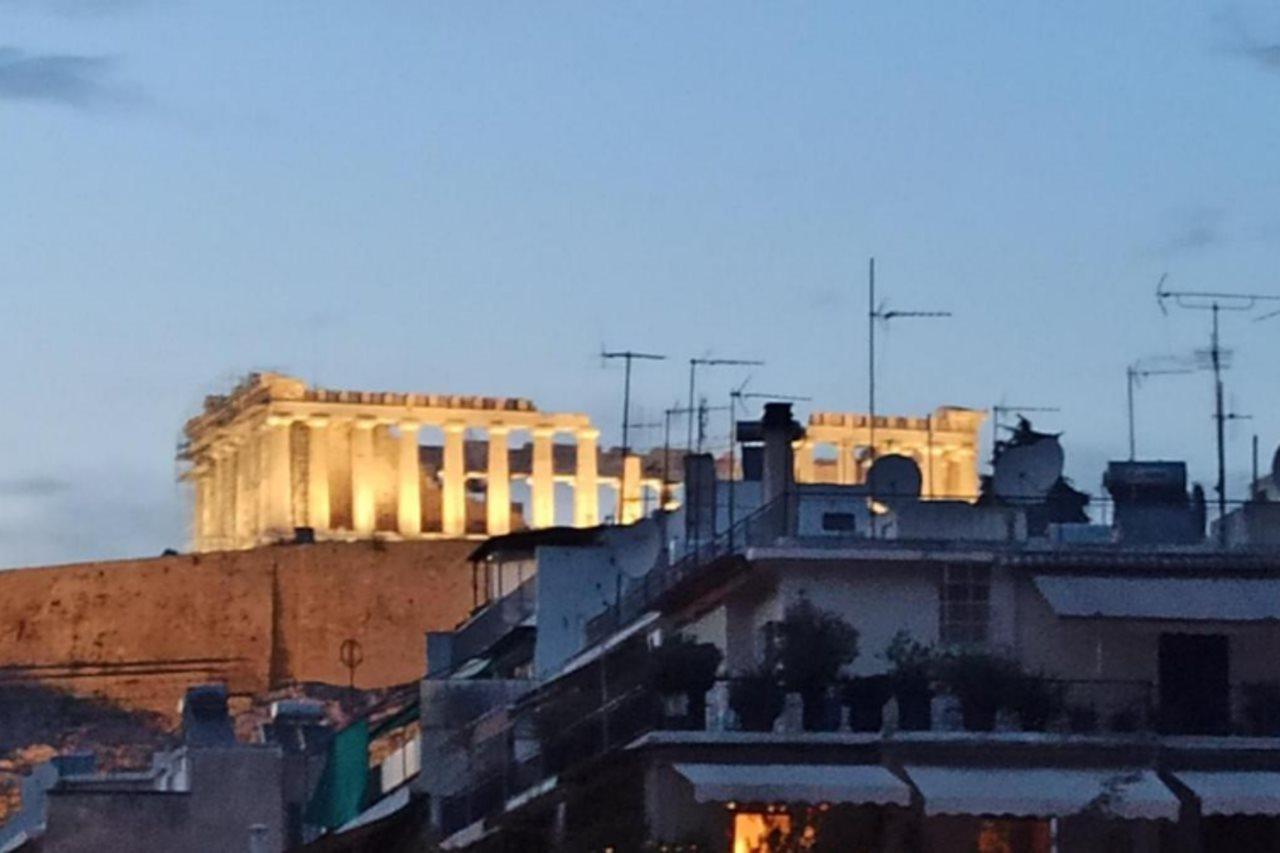 Acropolis Grand Apartment Athen Exterior foto